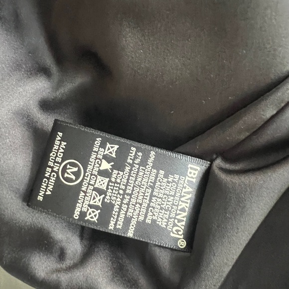 Blank NYC Behan leather hacker w high collar- motorcycle jacket matrix vibes. - Picture 8 of 9